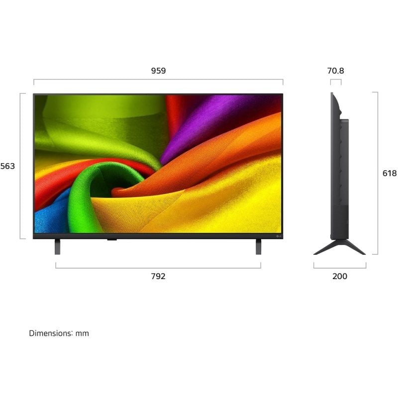 Televisor LG NanoCell 43NU850B6LA 43''/ Ultra HD 4K/ Smart TV/ Wi-Fi