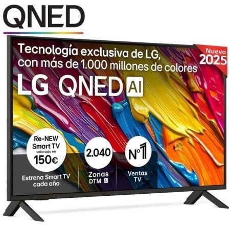Televisor LG QNED 55QNED84A6C 55"/ Ultra HD 4K/ Smart TV/ WiFi