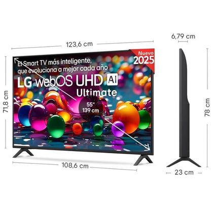 Televisor LG UHD 55UA75006LA 55"/ Ultra HD 4K/ Smart TV/ WiFi