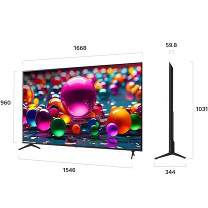 Televisor LG UHD 75UA75006LA 75"/ Ultra HD 4K/ Smart TV/ WiFi