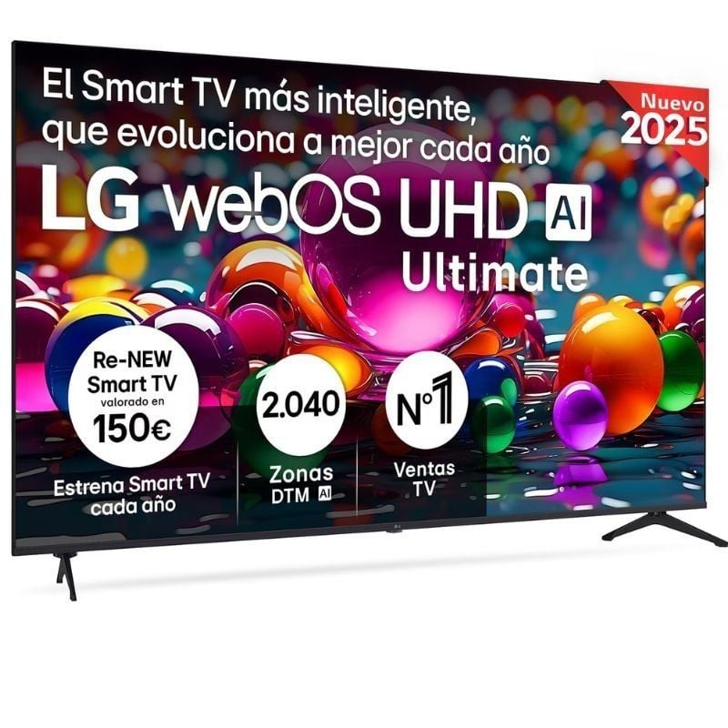 Televisor LG UHD 86UA74006LB 86"/ Ultra HD 4K/ Smart TV/ Wi-Fi