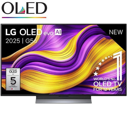 Televisor LG OLED Evo AI G5 OLED48G56LS 48"/ Ultra HD 4K/ Smart TV/ Wi-Fi
