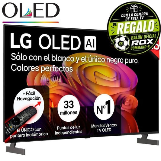 Televisor LG OLED AI B6 OLED55B6ELC 55"/ Ultra HD 4K/ Smart TV/ WiFi