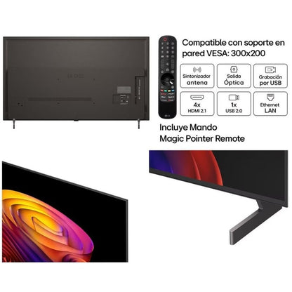 Televisor LG OLED AI B6 OLED55B6ELC 55"/ Ultra HD 4K/ Smart TV/ WiFi