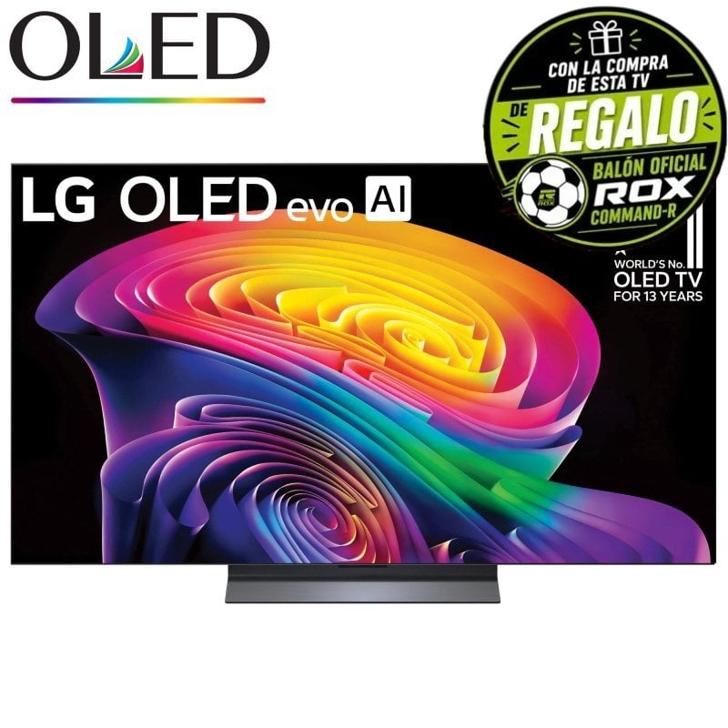 Televisor LG OLED evo AI C6 OLED65C66LB 65"/ Ultra HD 4K/ Smart TV/ WiFi