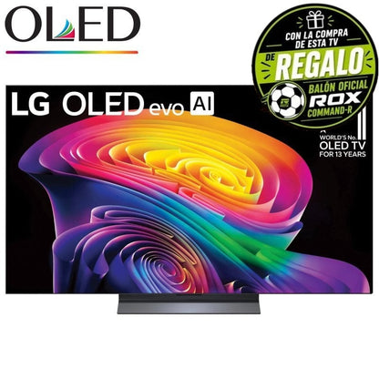 Televisor LG OLED evo AI C6 OLED65C66LB 65"/ Ultra HD 4K/ Smart TV/ WiFi