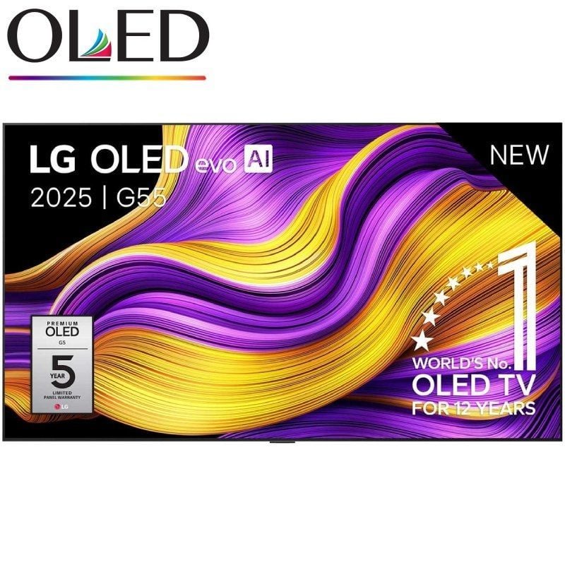 Televisor LG OLED Evo AI G5 OLED65G55LW 65"/ Ultra HD 4K/ Smart TV/ WiFi