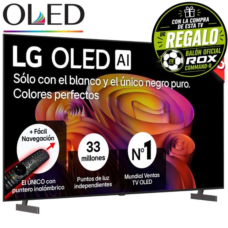 Televisor LG OLED AI B6 OLED77B6ELC 77"/ Ultra HD 4K/ Smart TV/ WiFi