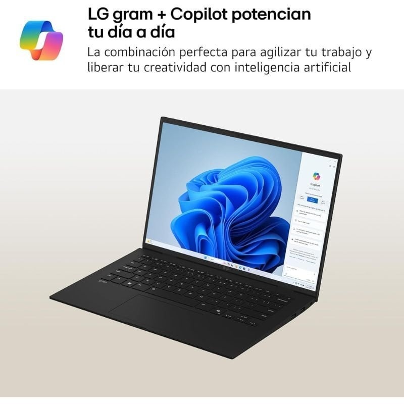 Portátil LG Gram 16Z90TL-G.AU88BN Intel Core Ultra 7-258V/ 32GB/ 1TB SSD/ 16"/ Win11