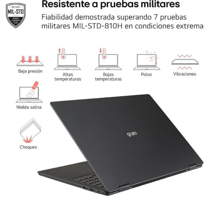 Portátil LG Gram 16Z90TL-G.AU88BN Intel Core Ultra 7-258V/ 32GB/ 1TB SSD/ 16"/ Win11