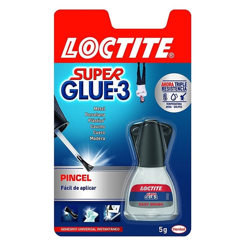 Cola com Pincel Loctite Super Glue-3/ 5g