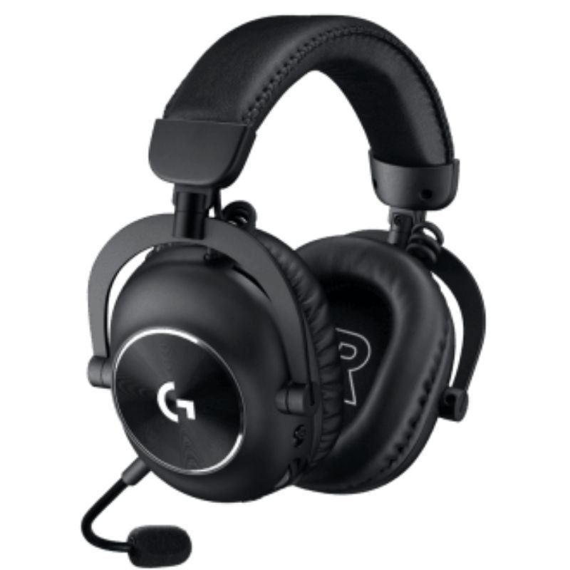 Auscultadores para Jogos Sem Fios Logitech G Pro X 2 com Microfone/ Jack 3.5/ USB/ Pretos