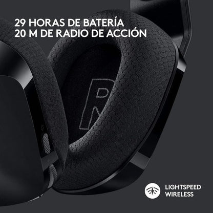 Auscultadores de Gaming Sem Fios com Microfone Logitech G733/ Pretos