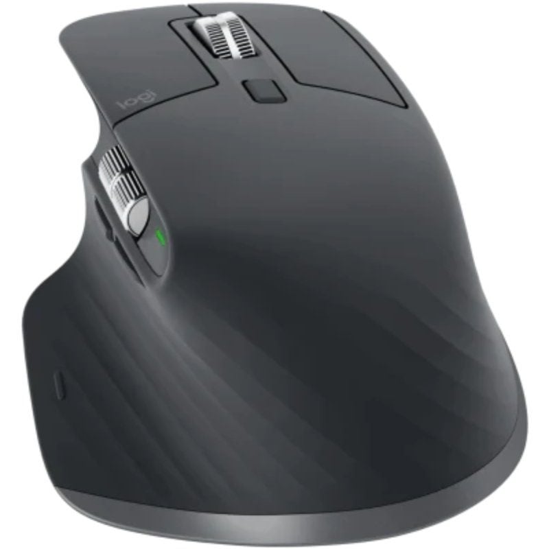 Ratón Ergonómico Inalámbrico Logitech MX Master 3S For Business/ Batería recargable/ Hasta 8000 DPI/ Grafito