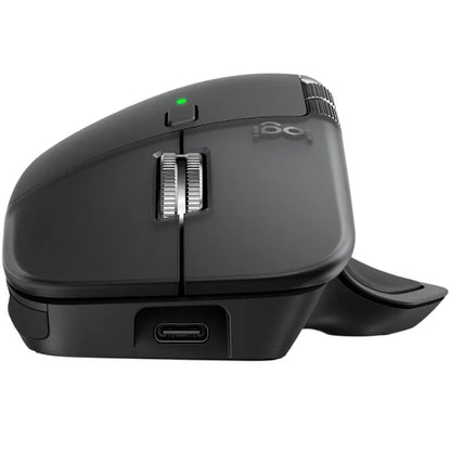 Rato Ergonómico Sem Fios Logitech MX Master 4/ Bateria recarregável/ Até 8000 DPI/ Grafite