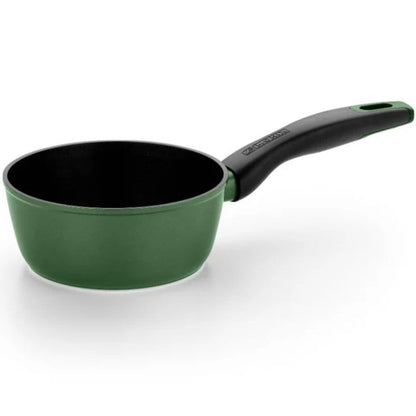 Pack Batería de Cocina Monix Forest M509900/ Cazo Ø16cm/ Cacerolas bajas Ø24 - 28cm/ Cacerolas Ø20cm/ Acero Inoxidable/ Apta para Inducción