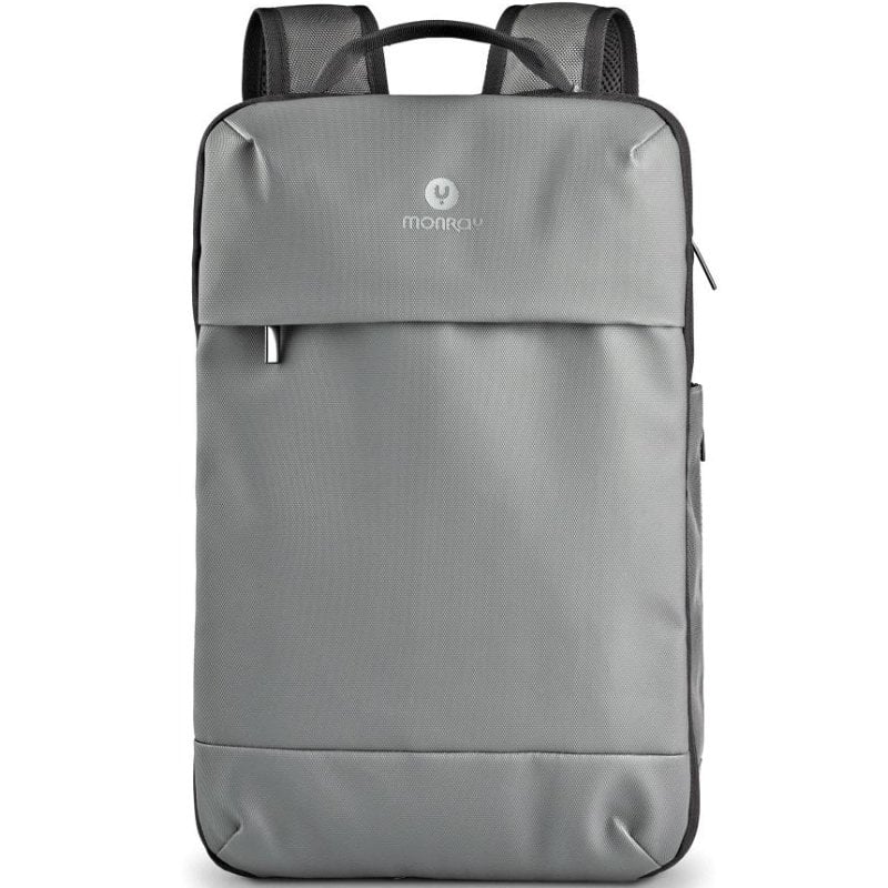 Mochila Expansible NGS Monray Sacks Horizon para Portátiles hasta 14"/ Impermeable/ Gris