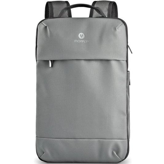 Mochila Expansible NGS Monray Sacks Horizon para Portátiles hasta 14"/ Impermeable/ Gris