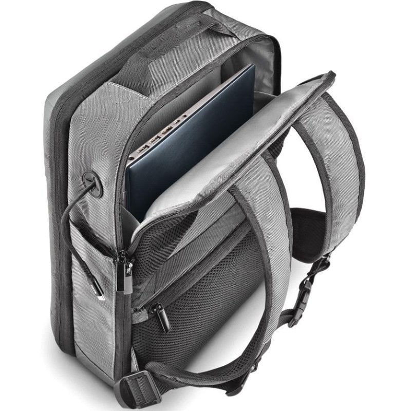 Mochila Expansible NGS Monray Sacks Horizon para Portátiles hasta 14"/ Impermeable/ Gris
