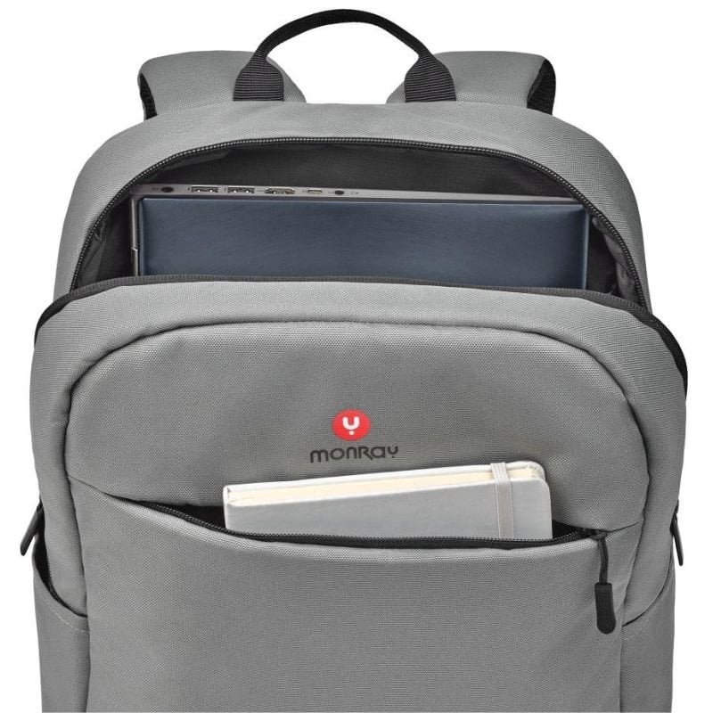Mochila NGS Monray Sacks Venture para Portátiles hasta 15.6"/ Gris