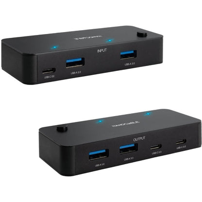 Switch Conmutador USB Nanocable 10.12.0011/ 2x USB/ 2x USB Tipo-C