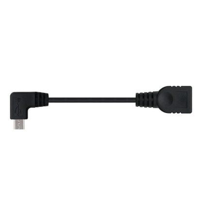 Cable USB 2.0 Nanocable 10.01.3600/ MicroUSB Macho - USB Hembra/ 15cm/ Negro