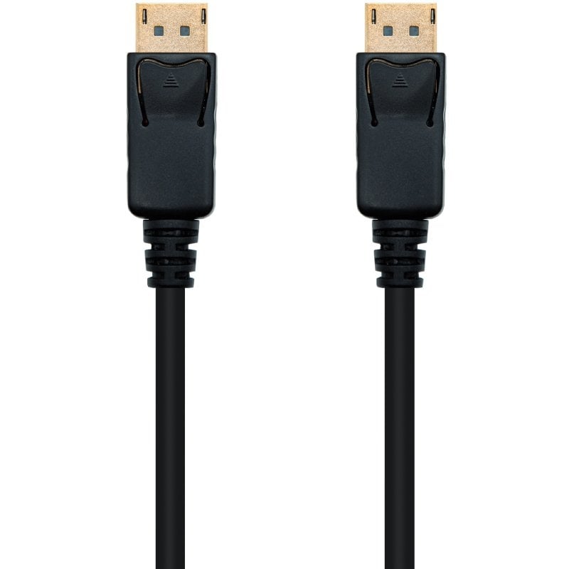 Cable Displayport 1.2 4K Nanocable 10.15.2310/ Displayport Macho - Displayport Macho/ 10m/ Negro