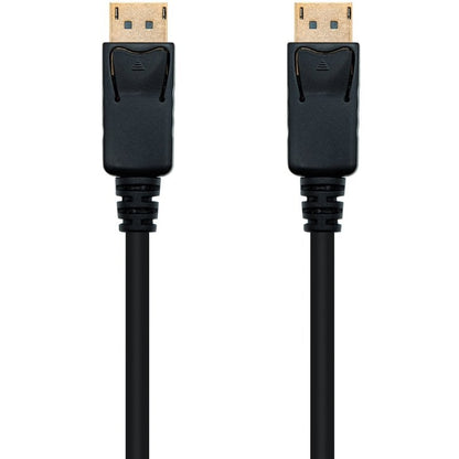 Cable Displayport 1.2 4K Nanocable 10.15.2310/ Displayport Macho - Displayport Macho/ 10m/ Negro