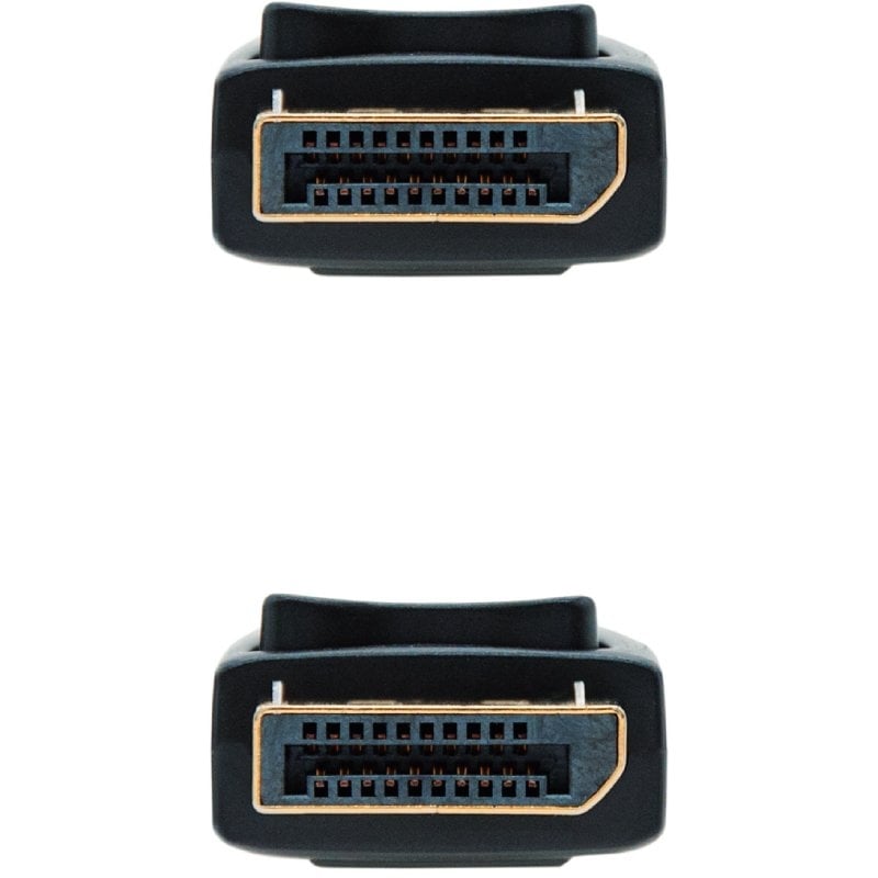 Cable Displayport 1.2 4K Nanocable 10.15.2310/ Displayport Macho - Displayport Macho/ 10m/ Negro