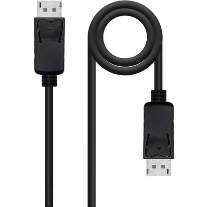 Cabo DisplayPort Nanocable 10.15.2702/ DisplayPort Macho - DisplayPort Macho/ 2m/ Preto
