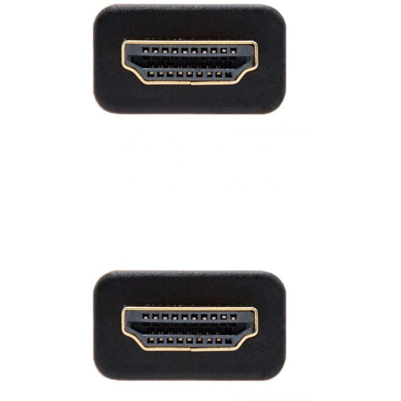 Cabo HDMI 2.0 4K Nanocable 10.15.1602/ HDMI Macho - HDMI Macho/ 1.5m/ Preto/ Laranja
