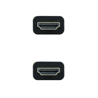 Cable HDMI 2.0 4K Nanocable 10.15.3730/ HDMI Macho - HDMI Macho/ 30m/ Negro