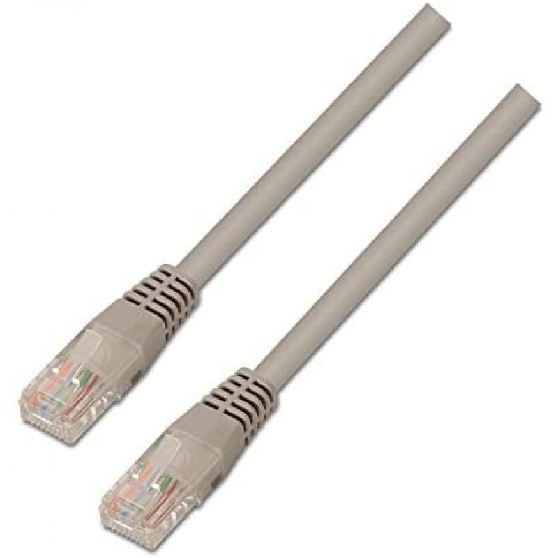 Cabo de Rede RJ45 UTP Nanocable 10.20.1305 Cat.6/ 5m/ Cinzento