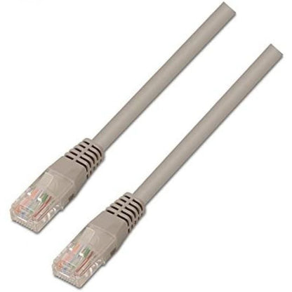 Cabo de Rede RJ45 UTP Nanocable 10.20.1305 Cat.6/ 5m/ Cinzento