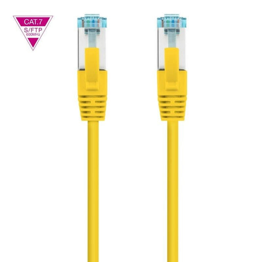 Cabo de Rede RJ45 SFTP Nanocable 10.20.1700-L25-Y Cat.7/ LSZH/ 25cm/ Amarelo