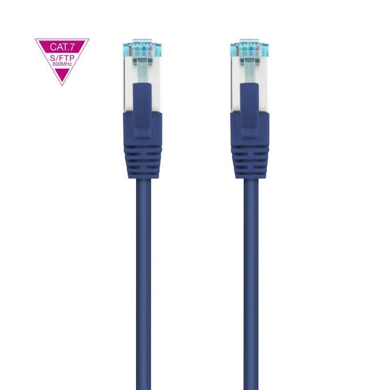 Cabo de Rede RJ45 SFTP Nanocable 10.20.1701-BL Cat.7/ 1m/ Azul