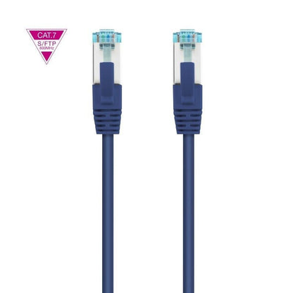 Cabo de Rede RJ45 SFTP Nanocable 10.20.1701-BL Cat.7/ 1m/ Azul