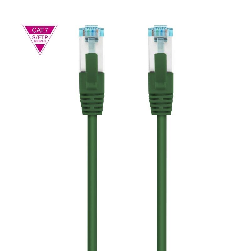 Cabo de Rede RJ45 SFTP Nanocable 10.20.1701-GR Cat.7/ 1m/ Verde