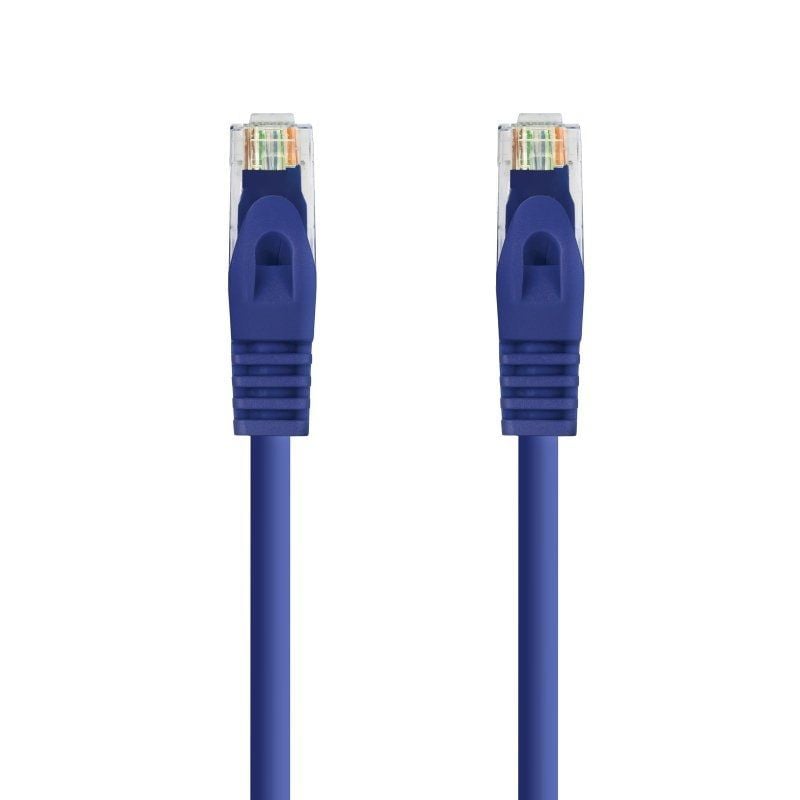 Cabo de Rede RJ45 UTP Nanocable 10.20.1800-L25-BL Cat.6A/ LSZH/ 25cm/ Azul