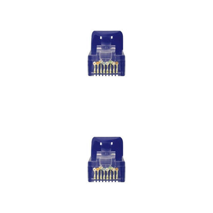 Cabo de Rede RJ45 UTP Nanocable 10.20.1800-L25-BL Cat.6A/ LSZH/ 25cm/ Azul
