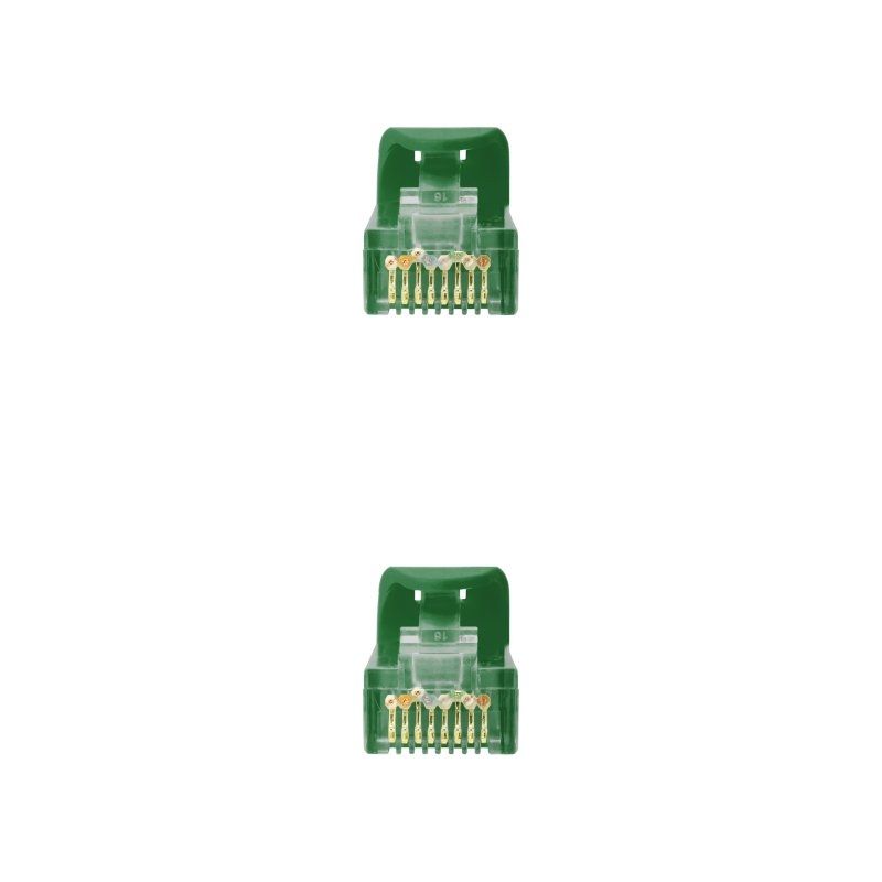 Cabo de Rede RJ45 UTP Nanocable 10.20.1800-L25-GR Cat.6A/ LSZH/ 25cm/ Verde