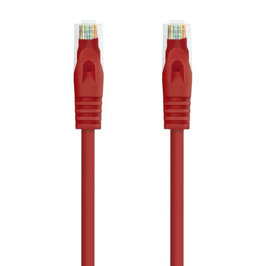 Cabo de Rede RJ45 UTP Nanocable 10.20.1800-L25-R Cat.6A/ LSZH/ 25cm/ Vermelho