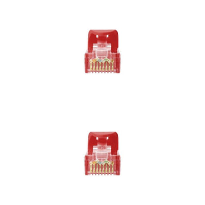 Cable de Red RJ45 UTP Nanocable 10.20.1800-L25-R Cat.6A/ LSZH/ 25cm/ Rojo