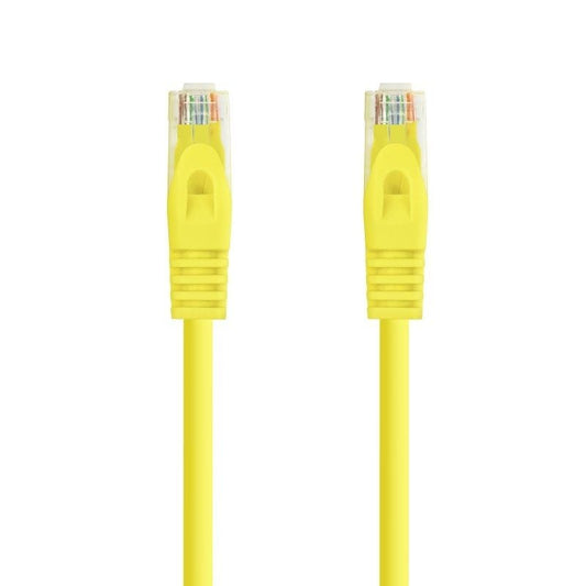 Cabo de Rede RJ45 UTP Nanocable 10.20.1800-L25-Y Cat.6A/ LSZH/ 25cm/ Amarelo