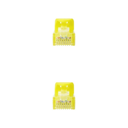 Cable de Red RJ45 UTP Nanocable 10.20.1800-L25-Y Cat.6A/ LSZH/ 25cm/ Amarillo