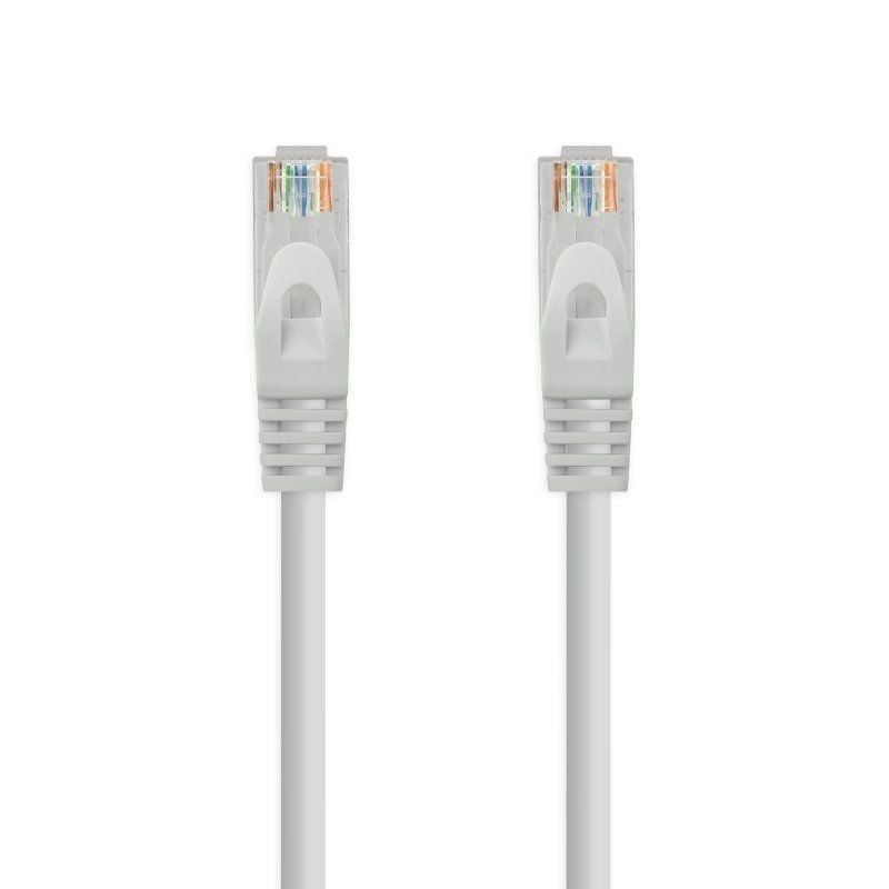Cabo de Rede RJ45 UTP Nanocable 10.20.1807 Cat.6A/ 7m/ Cinzento