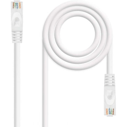 Cabo de Rede RJ45 UTP Nanocable 10.20.1807 Cat.6A/ 7m/ Cinzento