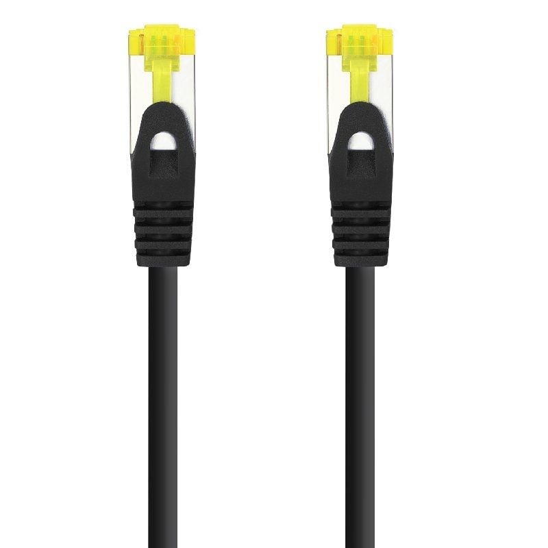 Cabo de Rede RJ45 SFTP Nanocable 10.20.1900-L25-BK Cat.6A/ LSZH/ 25cm/ Preto