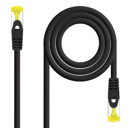 Cabo de Rede RJ45 SFTP Nanocable 10.20.1900-L25-BK Cat.6A/ LSZH/ 25cm/ Preto