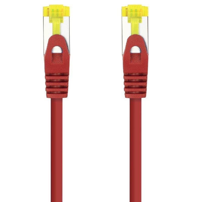 Cabo de Rede RJ45 SFTP Nanocable 10.20.1900-L25-R Cat.6A/ LSZH/ 25cm/ Vermelho